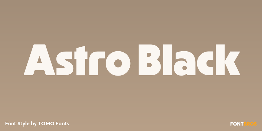 Astro Black Poster