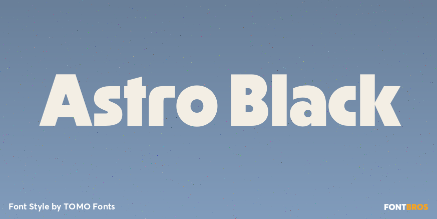 Astro Black Poster