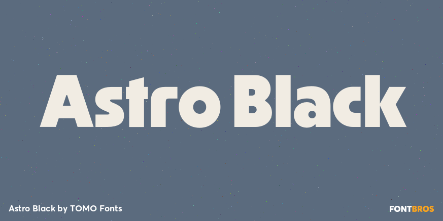 Astro Black Poster
