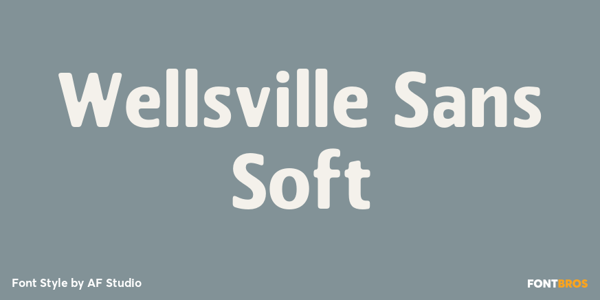 Wellsville Sans Soft Poster