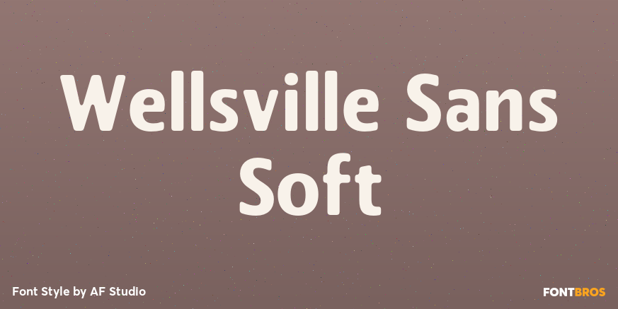 Wellsville Sans Soft Poster