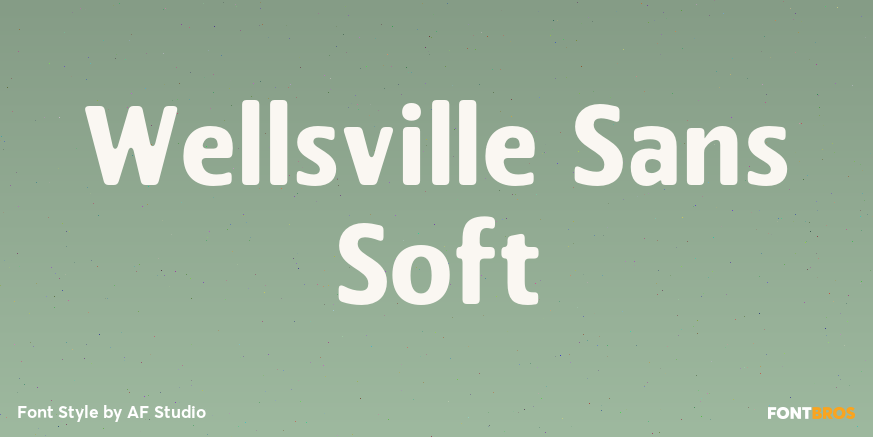 Wellsville Sans Soft Poster