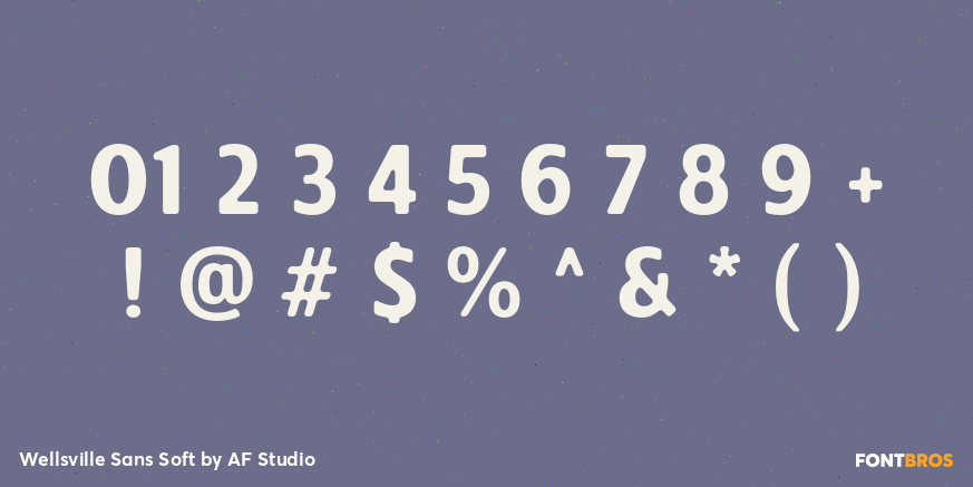 Wellsville Sans Soft Font Poster #4