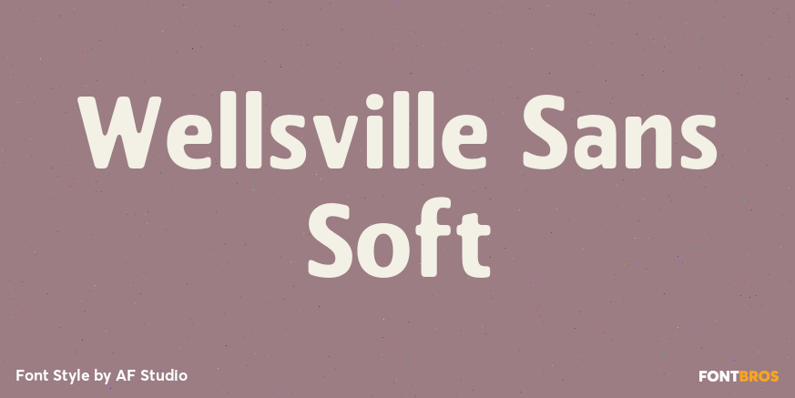 Wellsville Sans Soft Poster