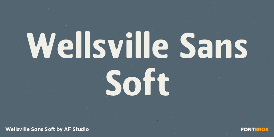 Wellsville Sans Soft Poster