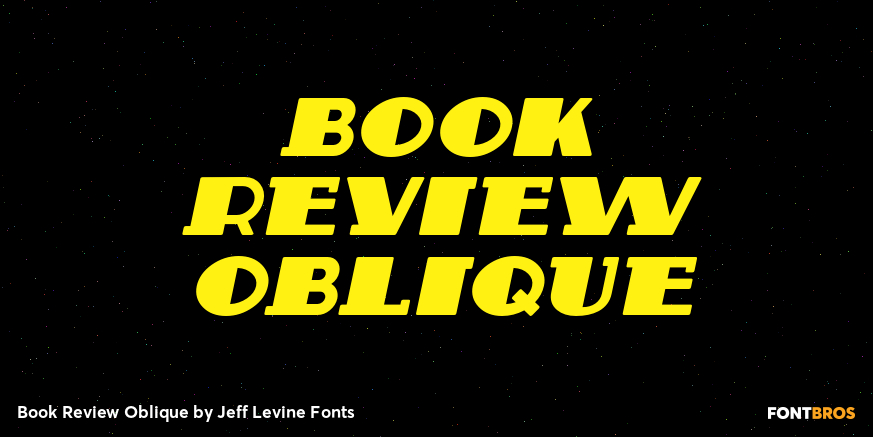 Book Review Oblique Poster
