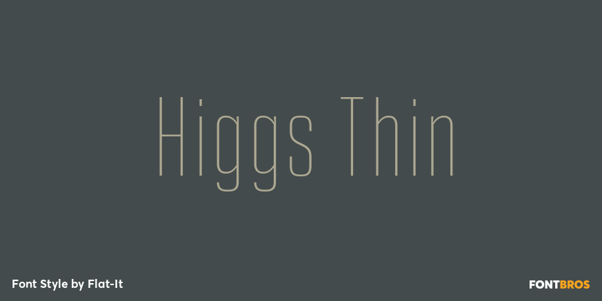 Higgs Thin Poster