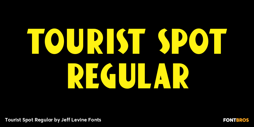 Tourist Spot Regular Poster