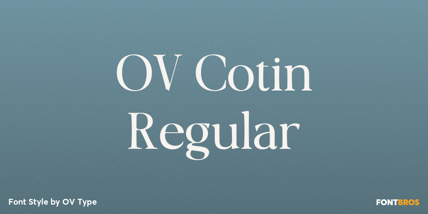 OV Cotin Regular Poster