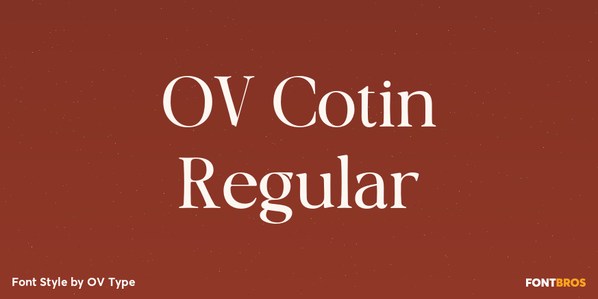 OV Cotin Regular Poster