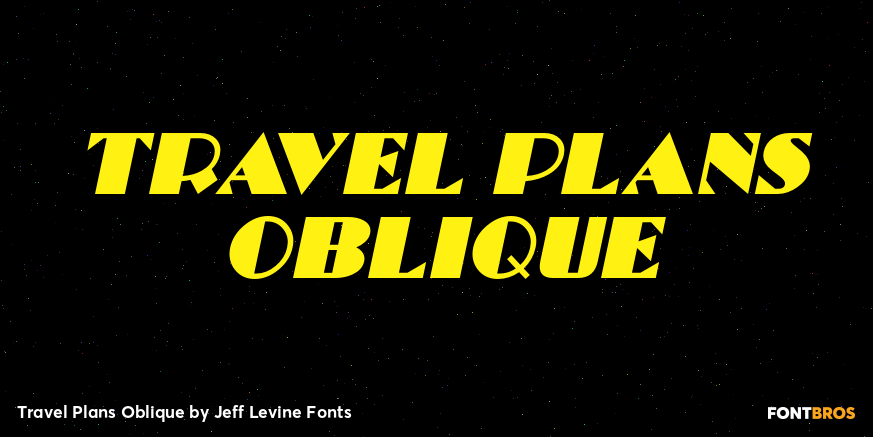 Travel Plans Oblique Poster