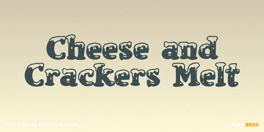 Cheese and Crackers Melt Poster