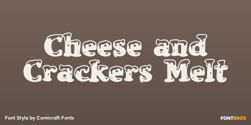 Cheese and Crackers Melt Poster