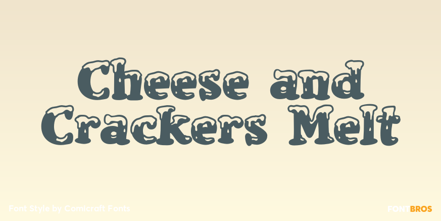 Cheese and Crackers Melt Poster