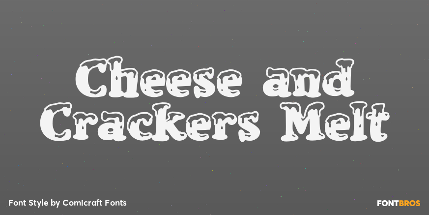Cheese and Crackers Melt Poster