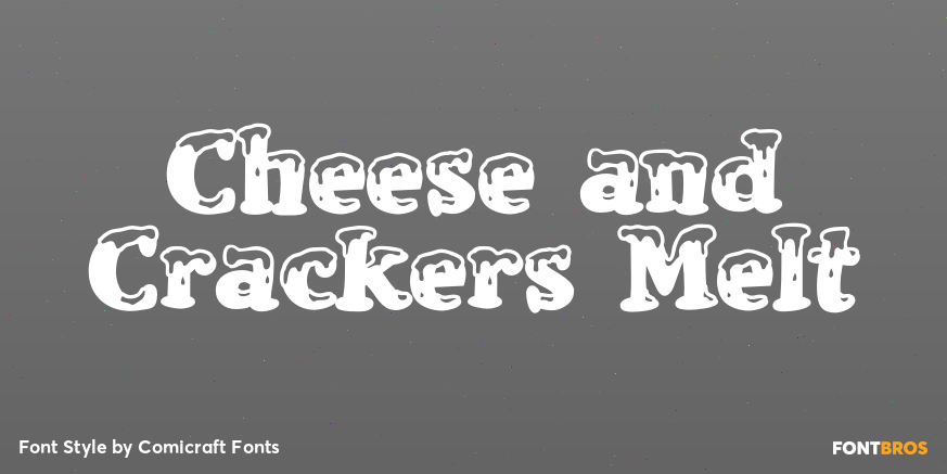 Cheese and Crackers Melt Poster