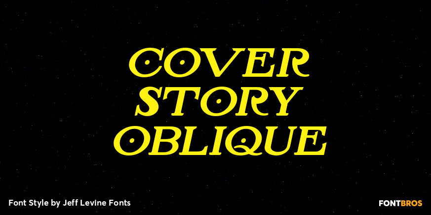 Cover Story Oblique Poster