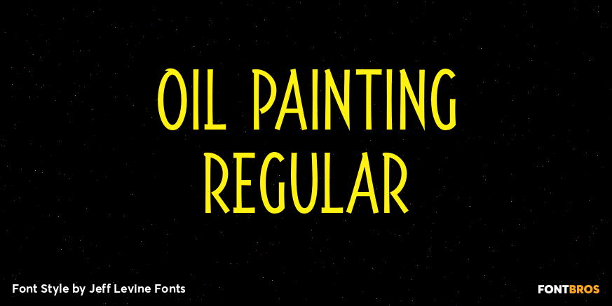 Oil Painting Regular Poster