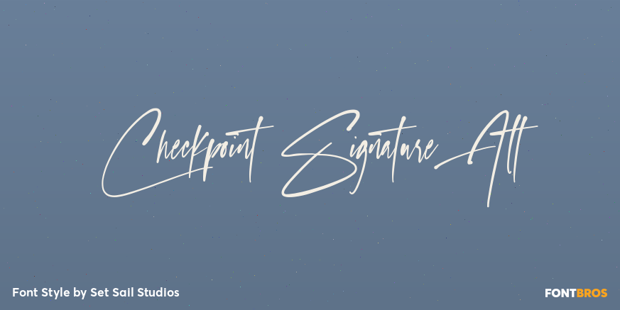 Checkpoint Signature Alt Poster