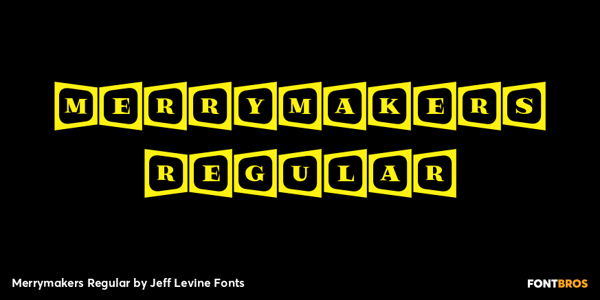 Merrymakers Regular Font Poster #1