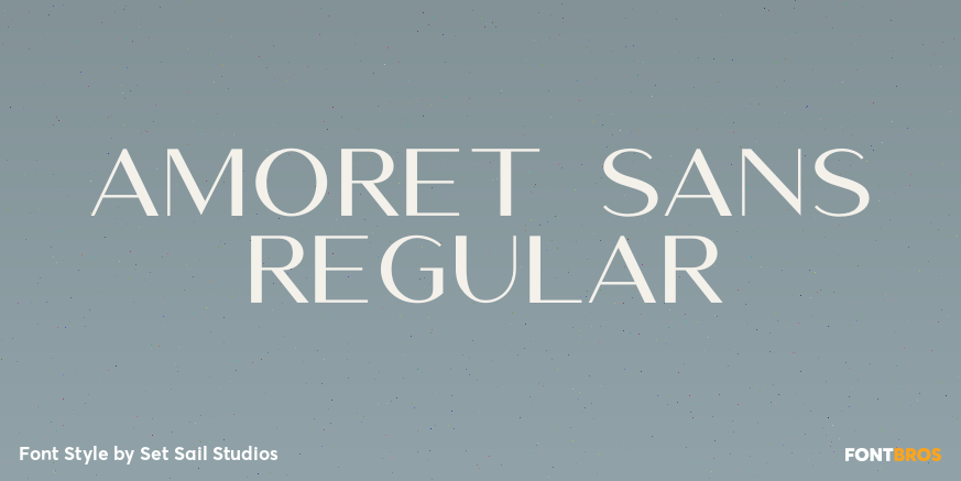 Amoret Sans Regular Poster