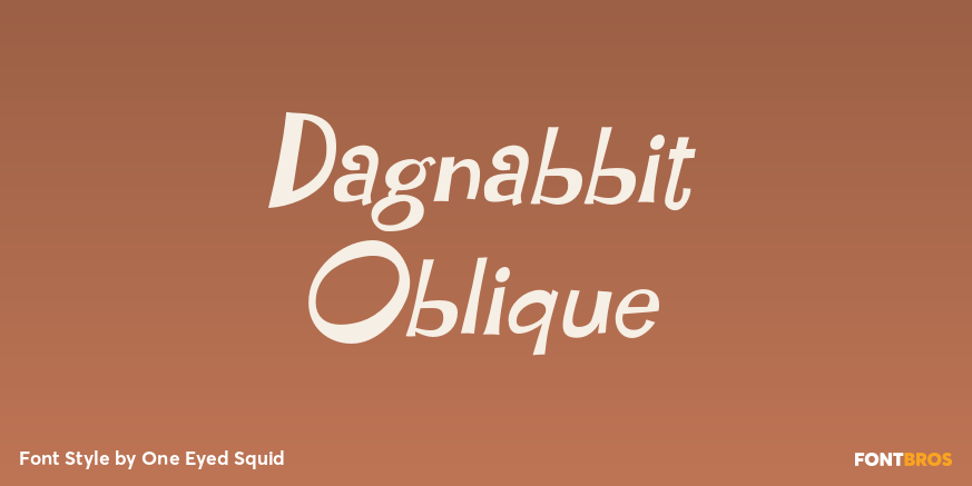Dagnabbit Oblique Poster