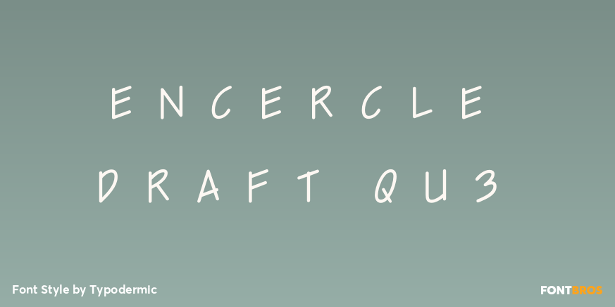 Encercle Draft QU3 Poster