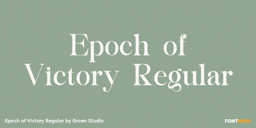 Epoch of Victory Regular Poster