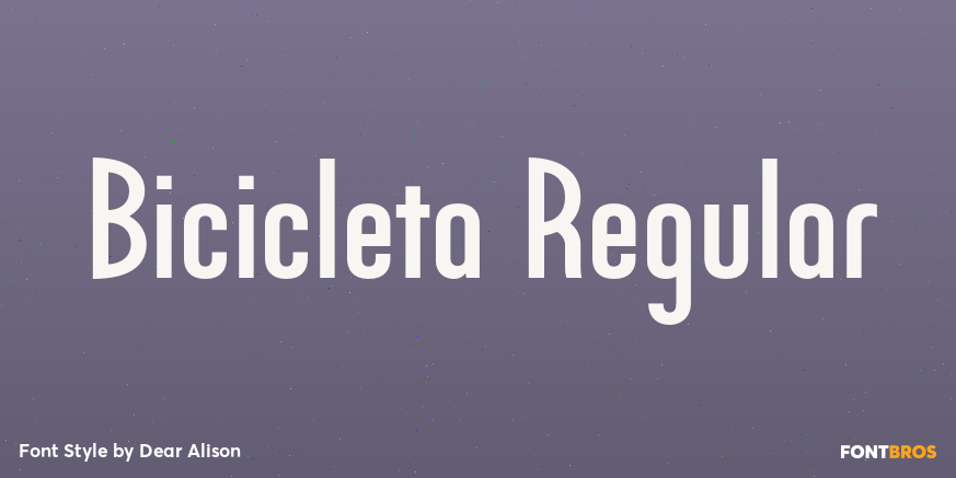 Bicicleta Regular Poster