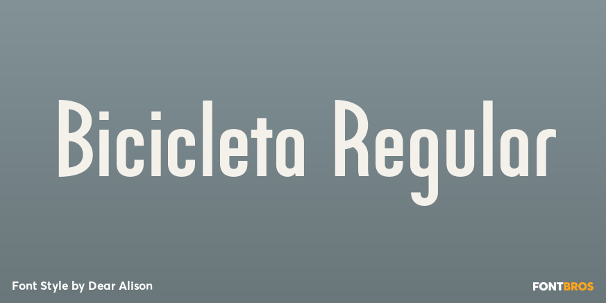 Bicicleta Regular Poster