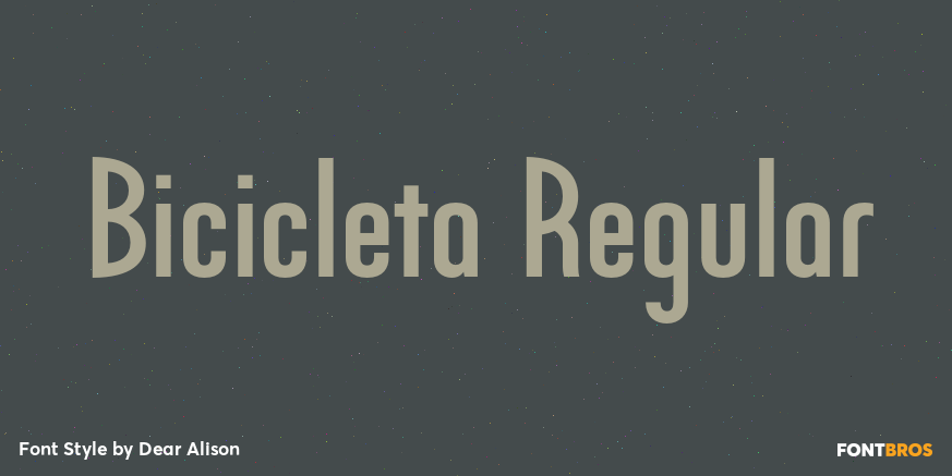 Bicicleta Regular Poster