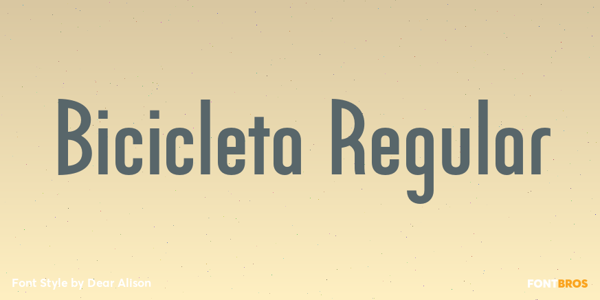 Bicicleta Regular Poster