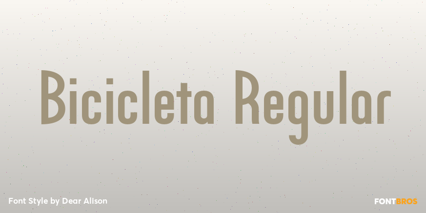 Bicicleta Regular Poster