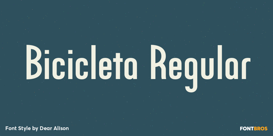 Bicicleta Regular Poster