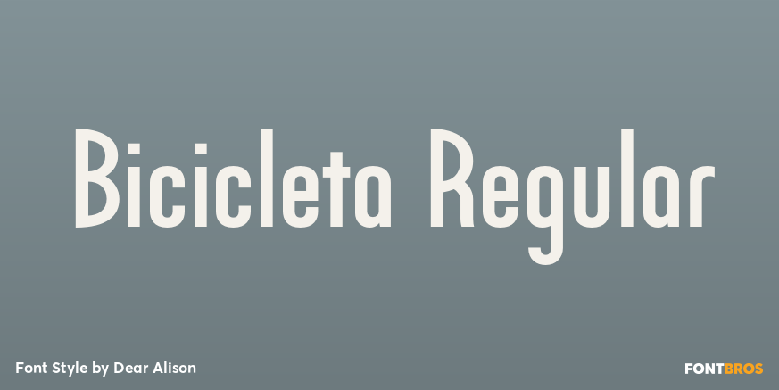 Bicicleta Regular Poster