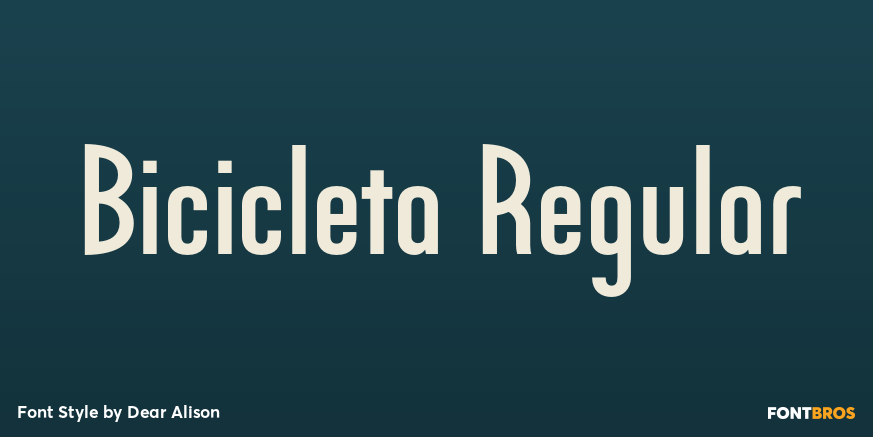 Bicicleta Regular Poster