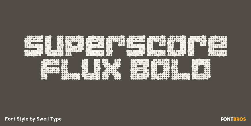 Superscore Flux Bold Poster