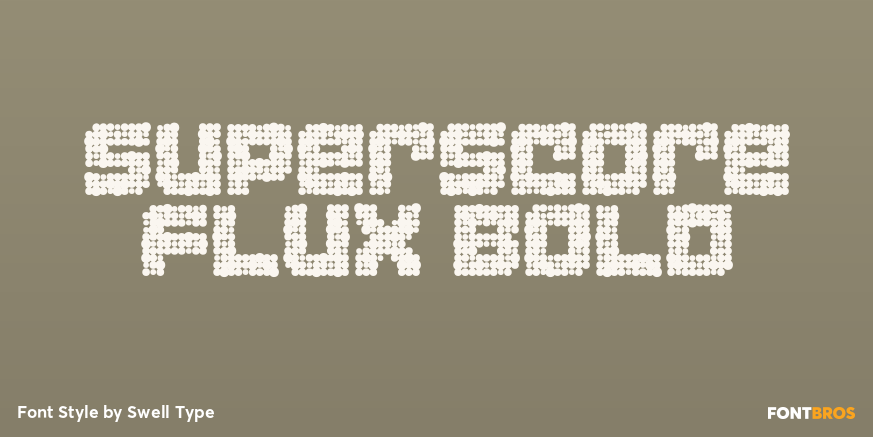 Superscore Flux Bold Poster