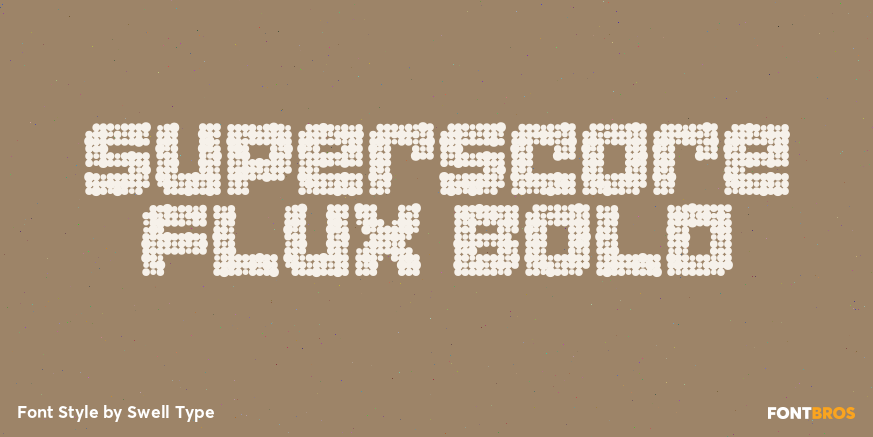 Superscore Flux Bold Poster