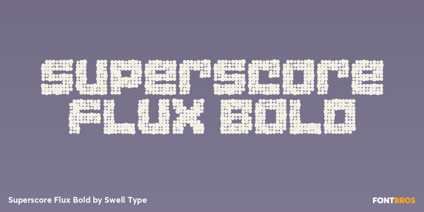 Superscore Flux Bold Poster