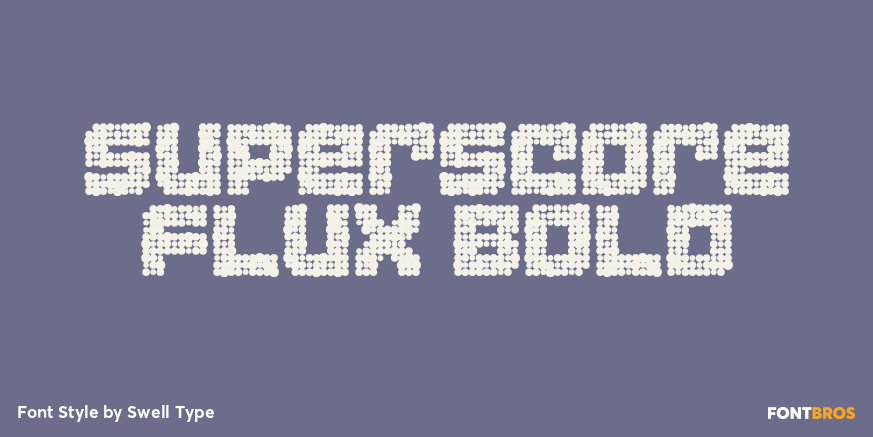 Superscore Flux Bold Poster