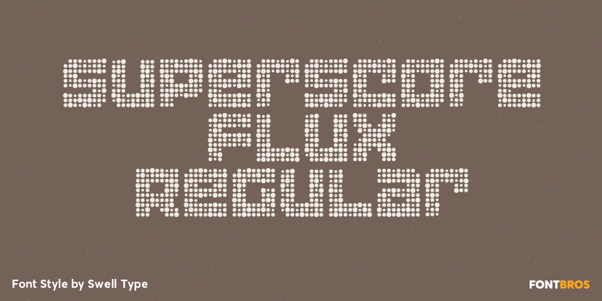 Superscore Flux Regular Poster