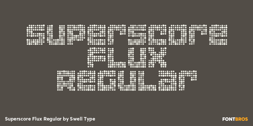 Superscore Flux Regular Poster