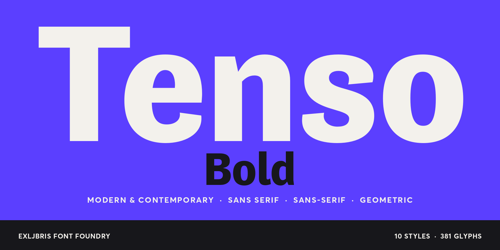 Tenso Bold Thumbnail #1
