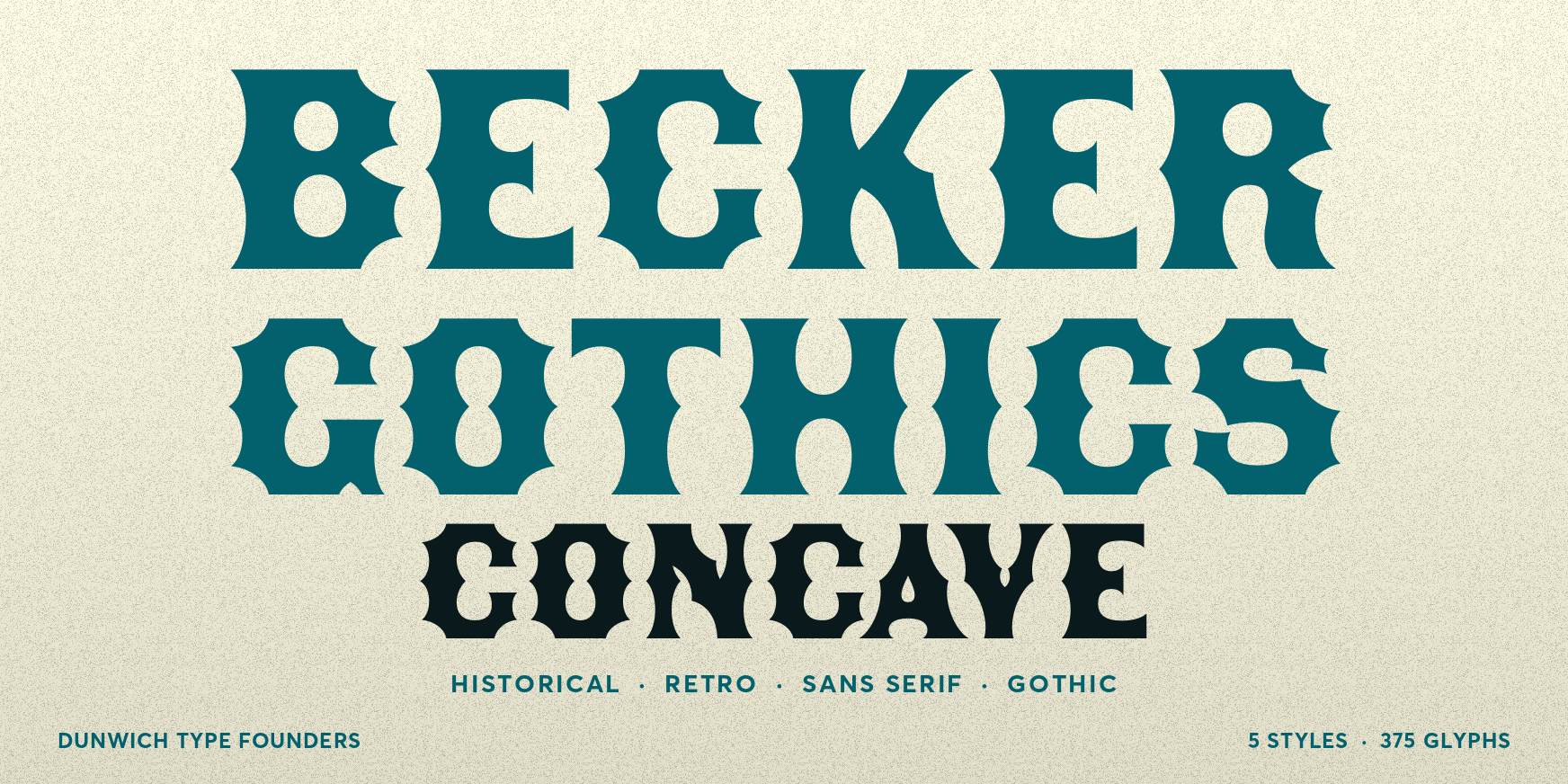 Becker Gothics Concave Thumbnail #1
