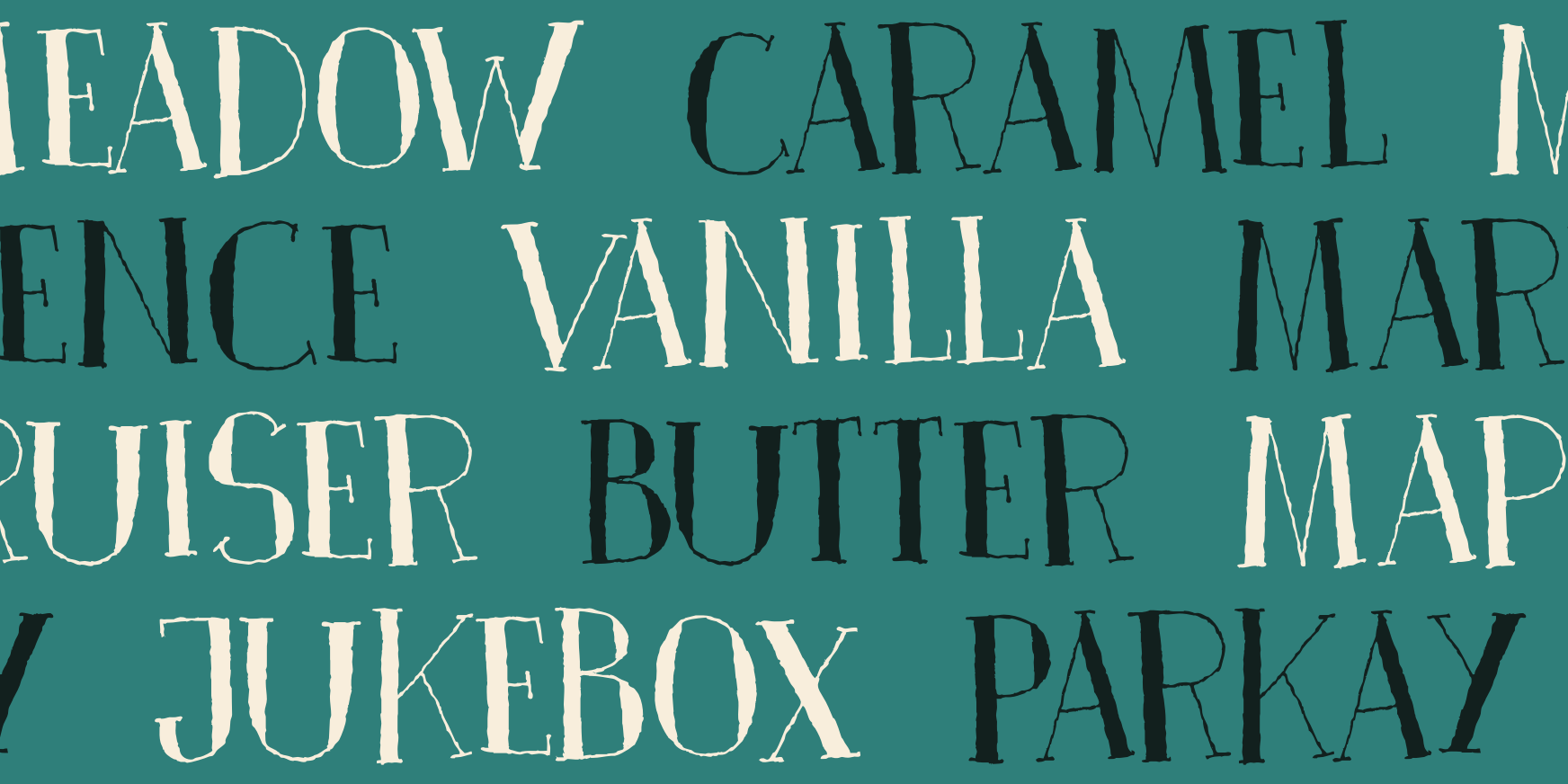 Pinkus Regular Font Poster #3