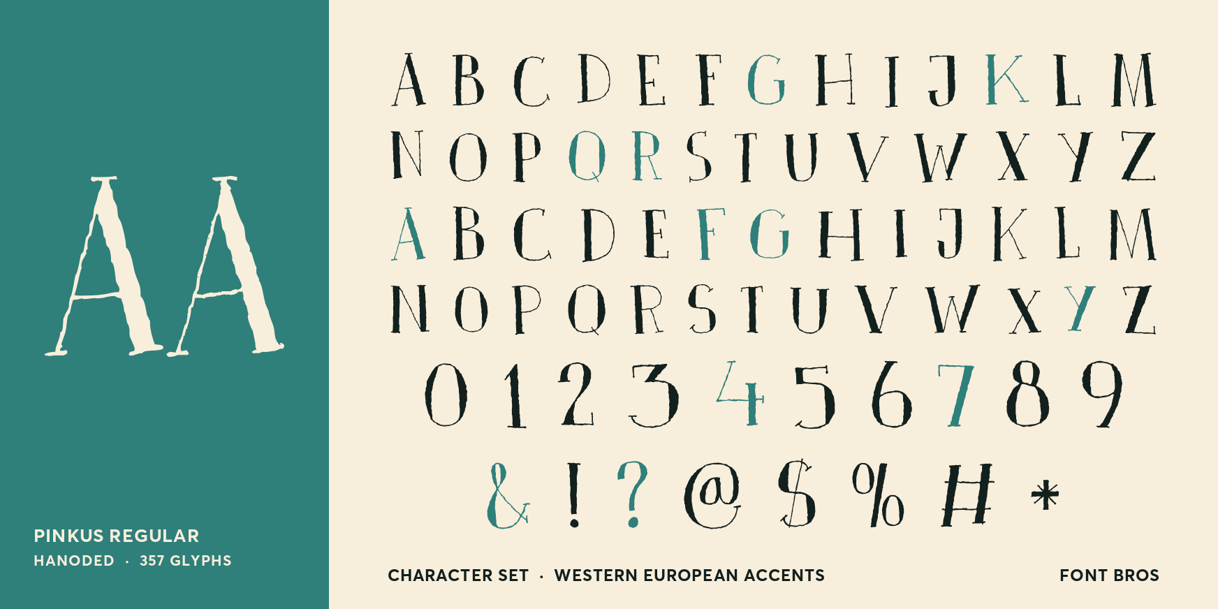 Pinkus Regular Font Poster #4