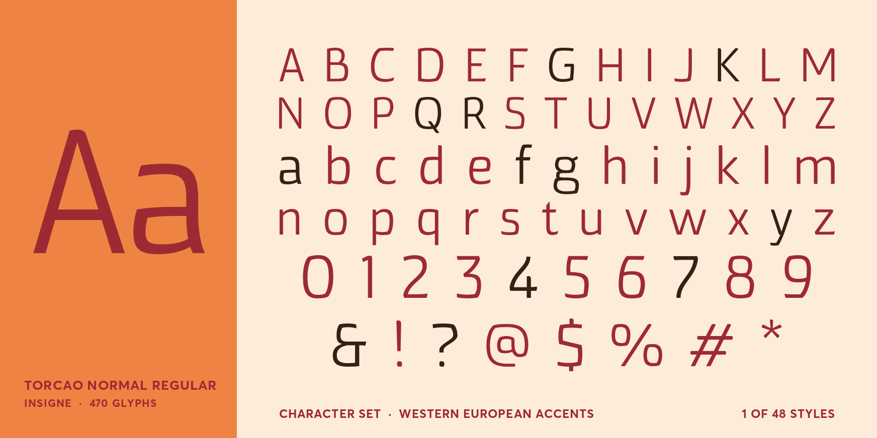 Torcao Normal Regular Font Poster #4