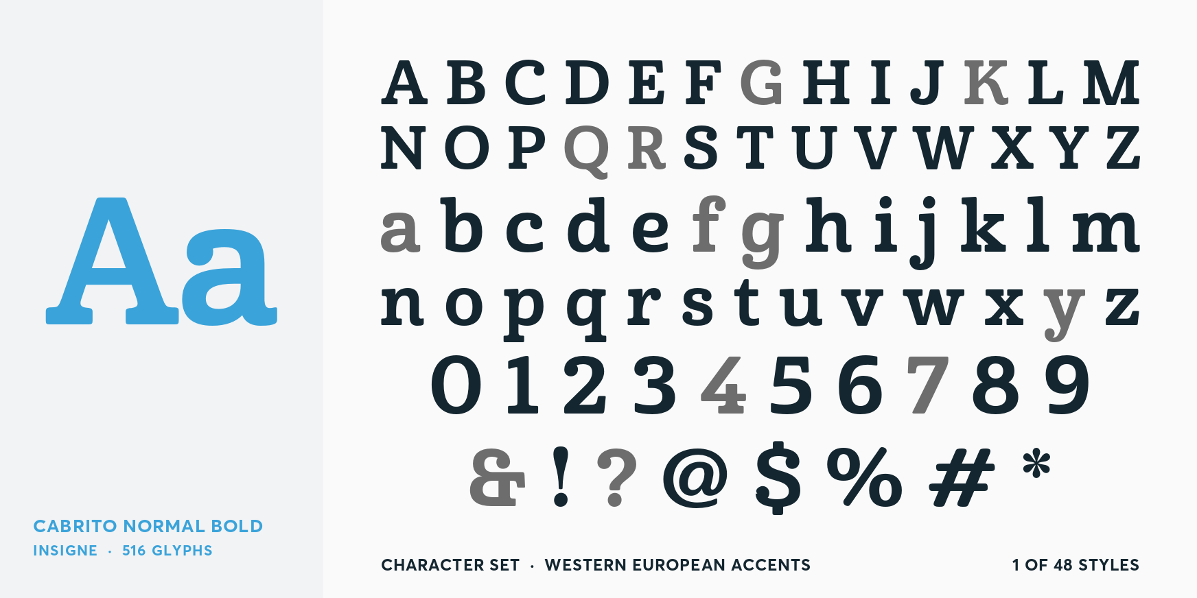 Cabrito Normal Bold Font Poster #4