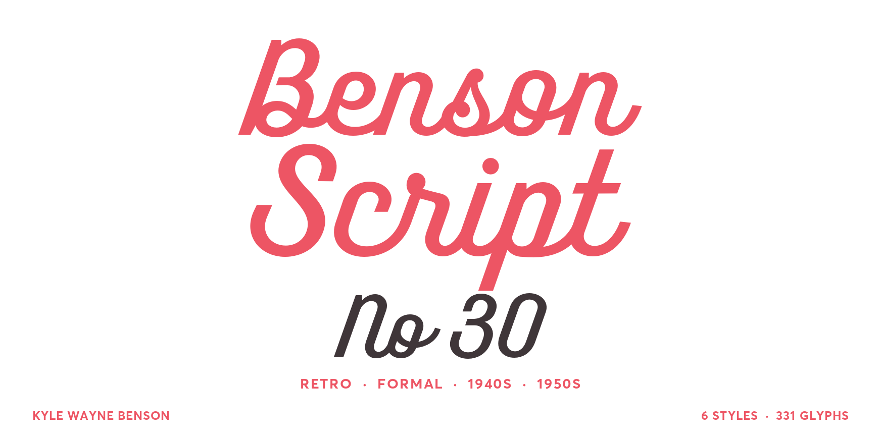 Benson Script No 30 Thumbnail #1